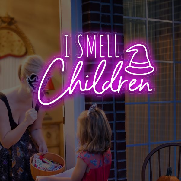 I Smell Children Neon Sign