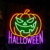 Pumpkin Halloween Neon Sign