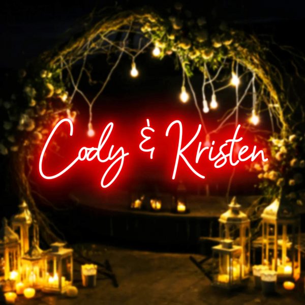 LIUYANG Name Wedding Neon Sign