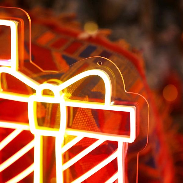Christmas Gift Box Neon Sign