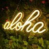 Aloha Neon Sign