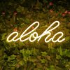 Aloha Neon Sign