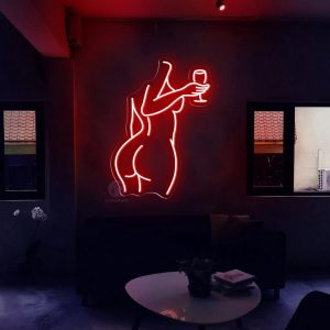 Lady Wall Neon Sign
