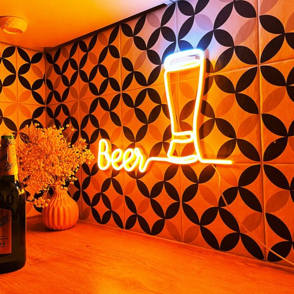 Beer Glass Neon Sign