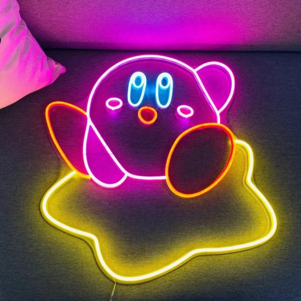 Kirby Neon Sign Light