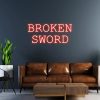 broken sword 5 neon sign