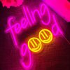 Pink Feeling Good Neon Sign