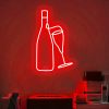 Wine LED Neon Sign