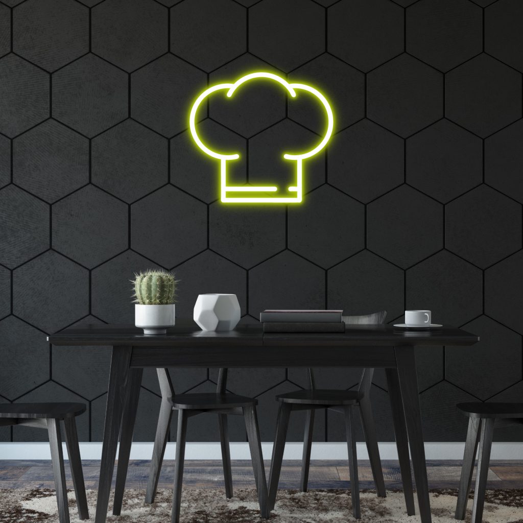 Chef Hat Neon Sign | Liuyang Lamps
