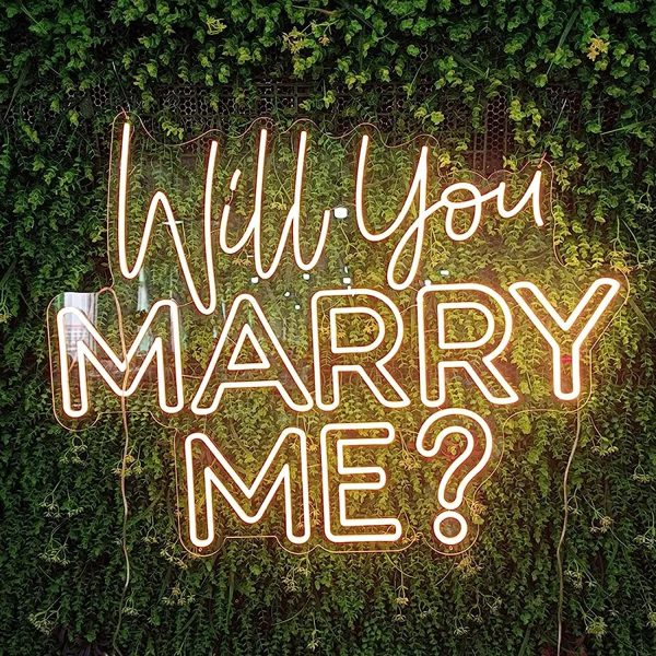 Will You Marry Me Neon Sign