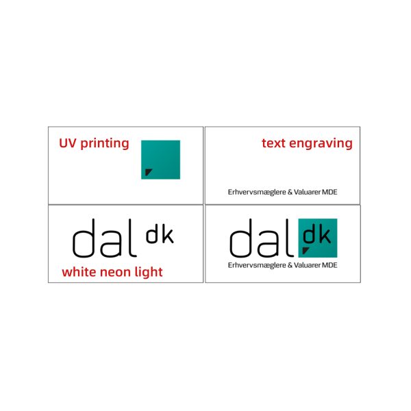 Custom Neon Lights design & quote for dal.dk