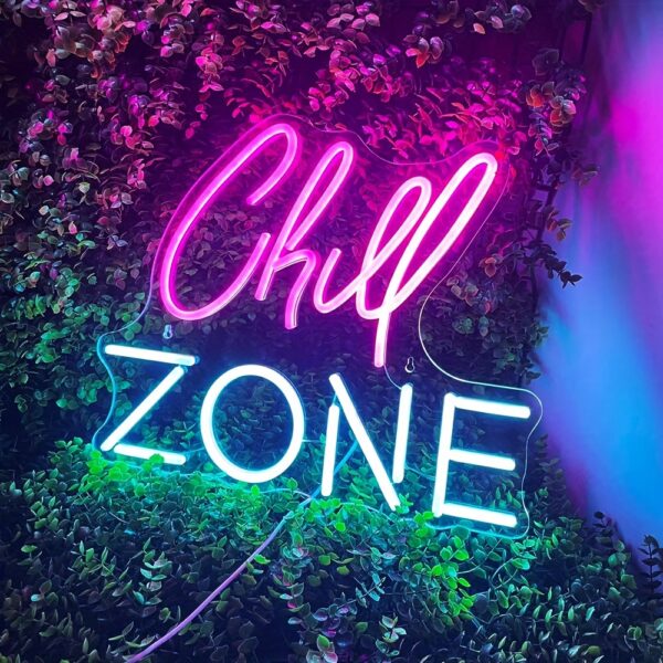 Chill Zone LED Neon Sign