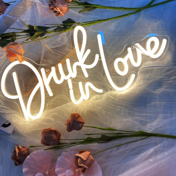 Drunk in Love Neon Sign