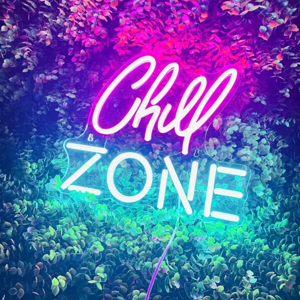 Chill Zone LED Neon Sign
