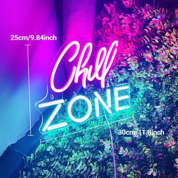Chill Zone LED Neon Sign