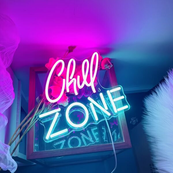 Chill Zone LED Neon Sign