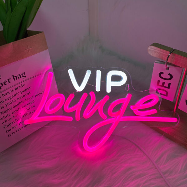 VIP Lounge Neon Sign