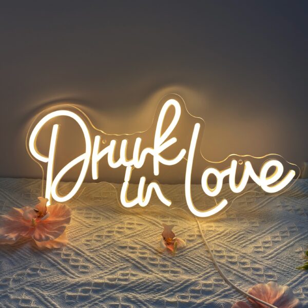 Drunk in Love Neon Sign