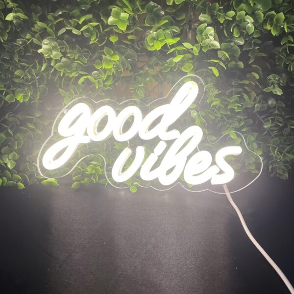 Good Vibes Neon Sign