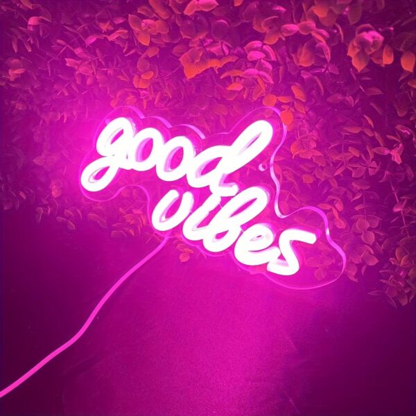 Good Vibes Neon Sign