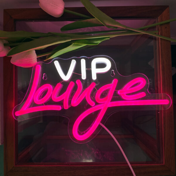 VIP Lounge Neon Sign