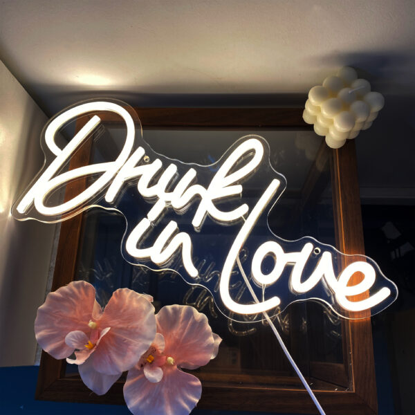 Drunk in Love Neon Sign