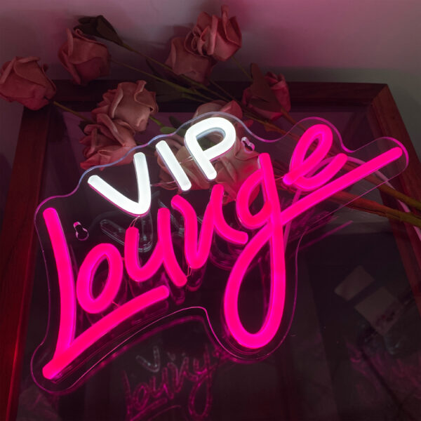 VIP Lounge Neon Sign