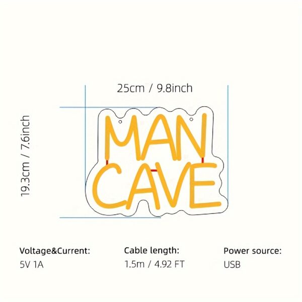 Man Cave Smart Neon Signs