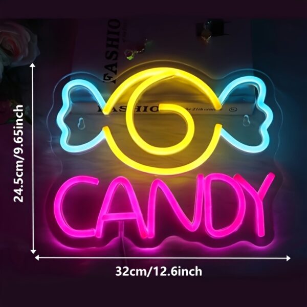 Candy LED Neon Sign
