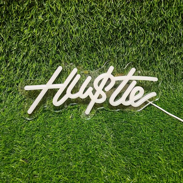 Hustle Neon Sign